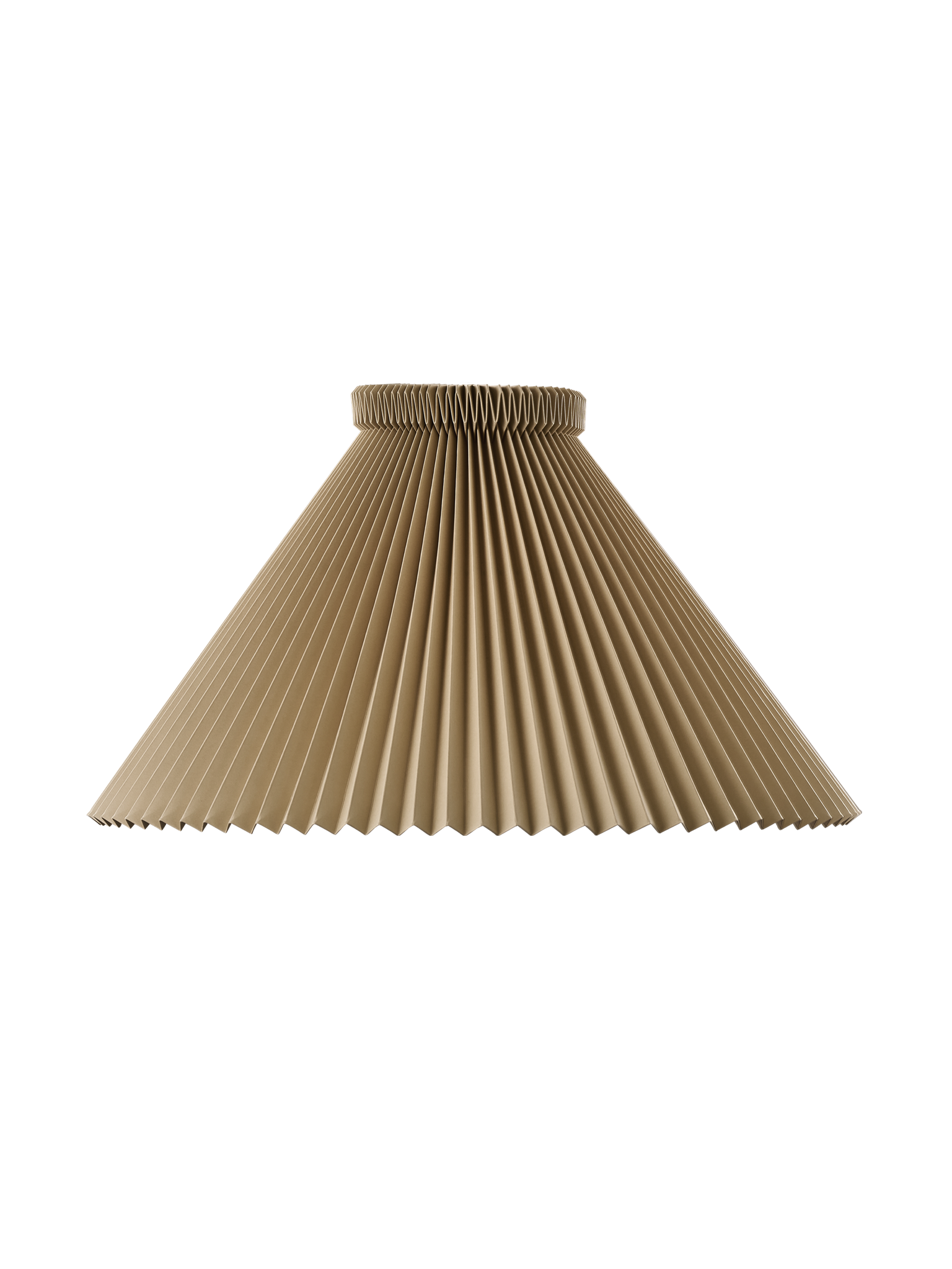 Leklint1 Lampshade 38Cm Buttermilk Paper Packshot1