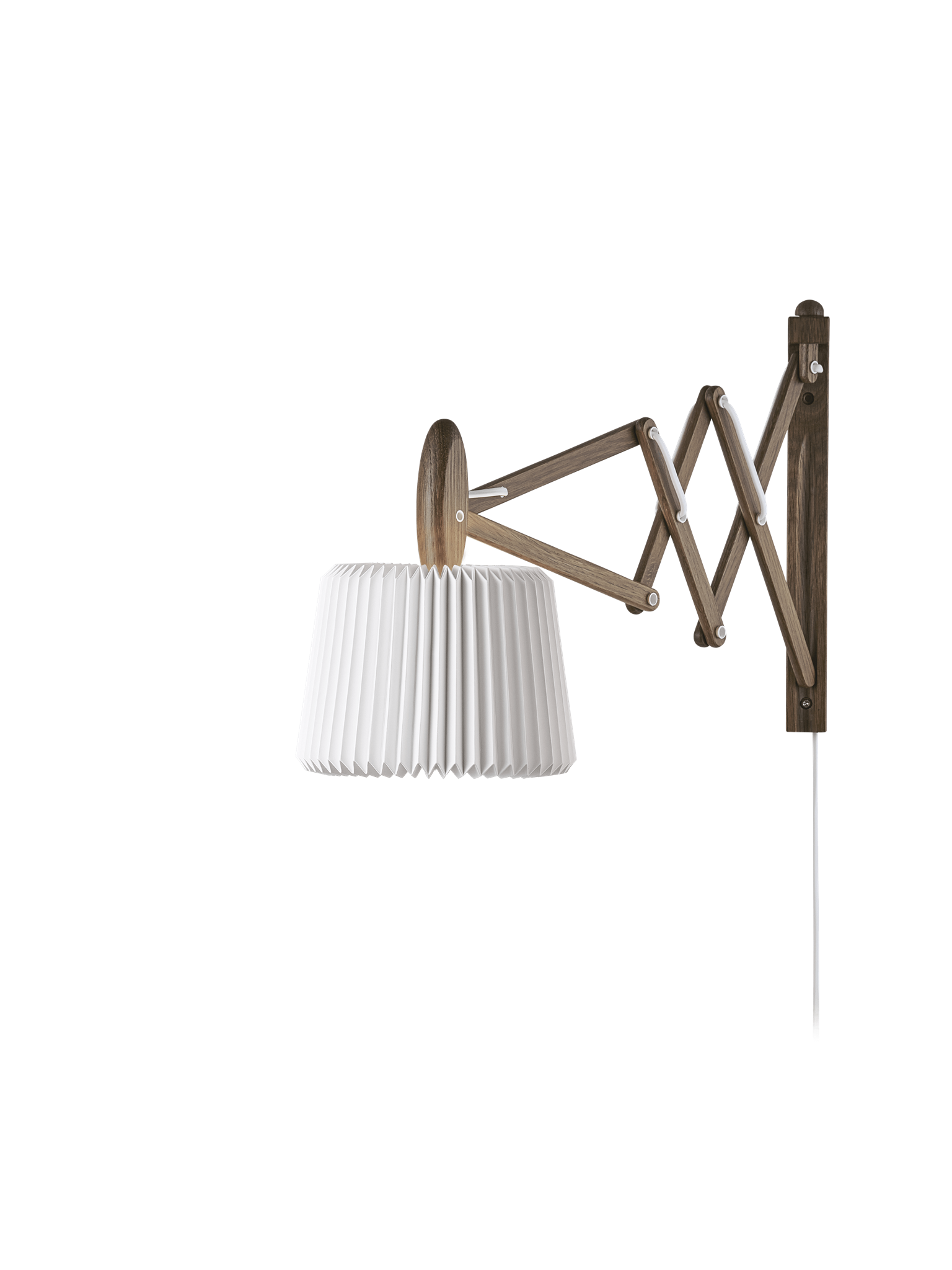 Leklint223 Sax Wall Lamp Smokedoak Lampshade120 Paper Packshot